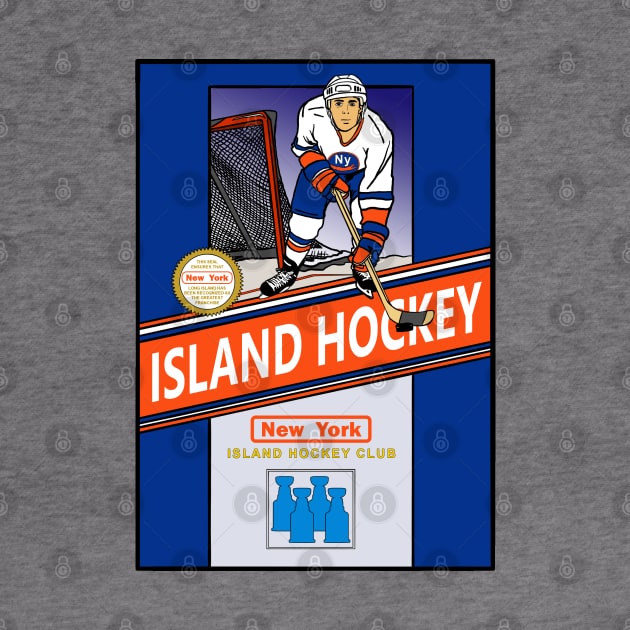 Island Hockey by Lightning Bolt Designs